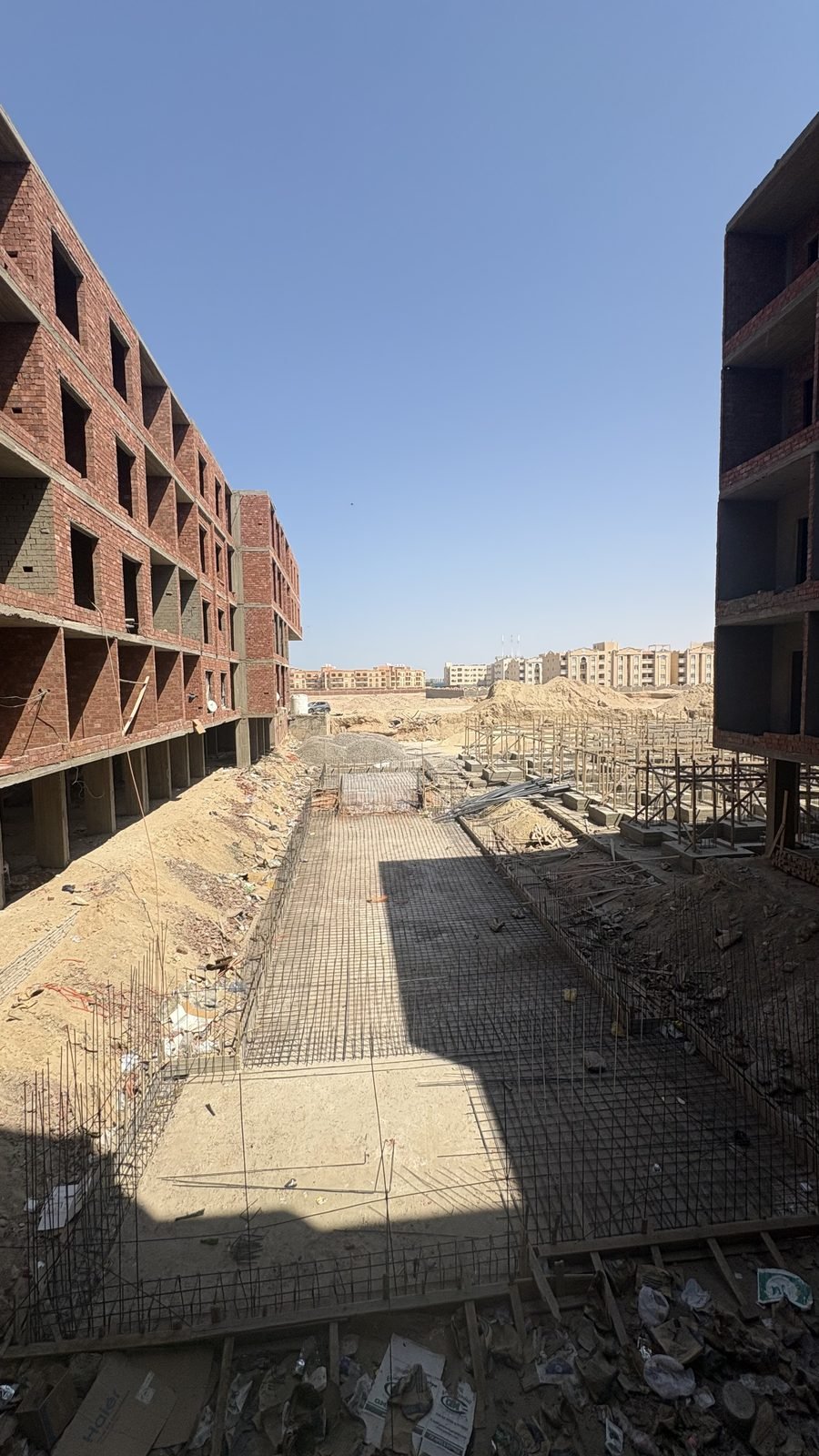 AQUA ORGWAN Resort under construction, August 2026