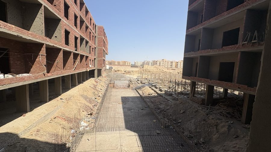 AQUA ORGWAN Resort under construction, August 2026