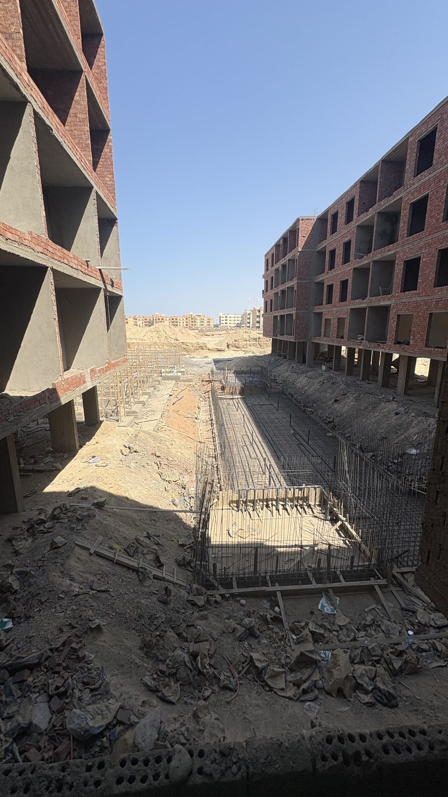 AQUA ORGWAN Resort under construction, August 2026