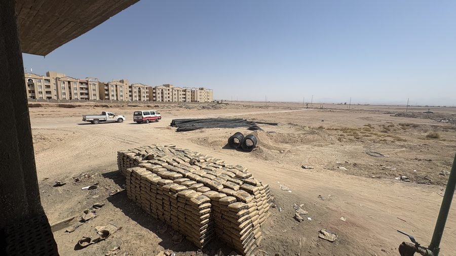 AQUA ORGWAN Resort under construction, August 2026
