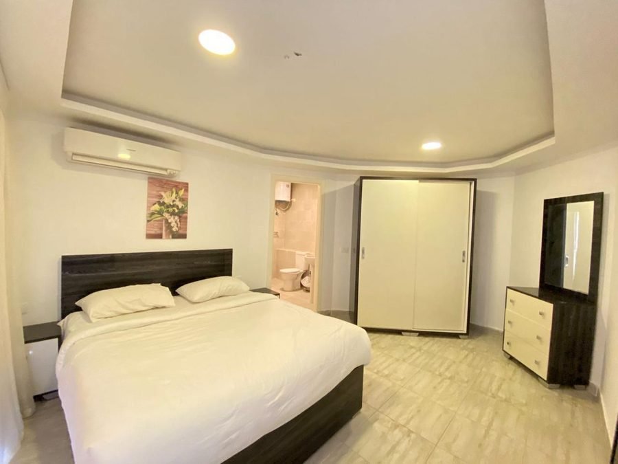 Penthouse v Aqua Palms — hlavní ložnice